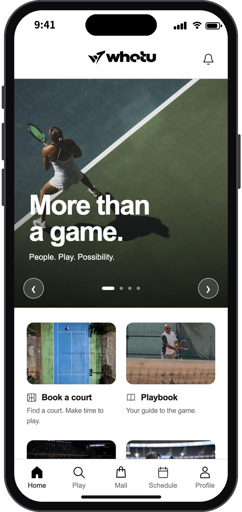 whotu app home screen